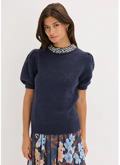 Tröja med strassapplikation, bonprix