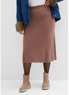 Stickad kjol, bonprix