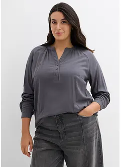 Blustunika i viskos med fint fall, bonprix