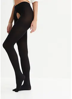 Ogenomskinlig strumpbyxa ouvert (80 den), bonprix