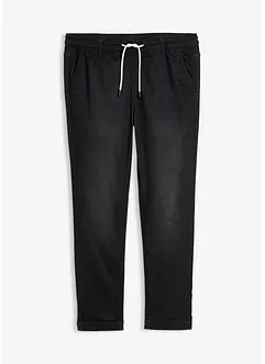 Mjuka dra på-jeans, Straight, bonprix