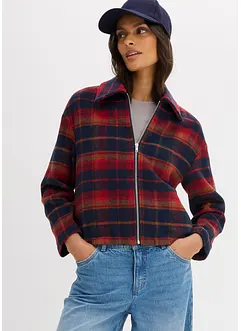 Blusjacka med yllelook, bonprix