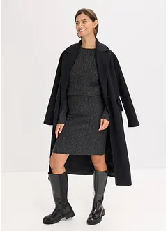 Stickad kjol, bonprix