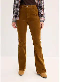 Utsvängd manchesterbyxa, bonprix