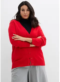 Cardigan i mjuk viskosmix, bonprix