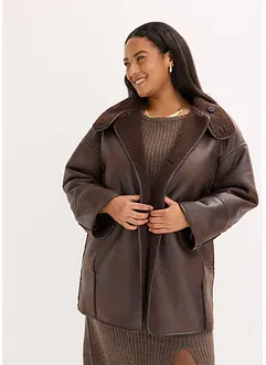 Jacka i lammskinnsimitation, bonprix