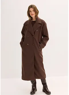 Oversizekappa med yllelook, bonprix