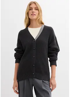 Cardigan av bomull, bonprix