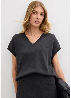 Slipover av ren bomull, bonprix