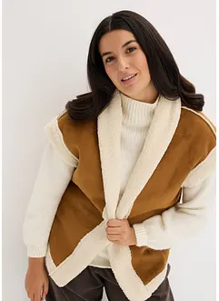 Väst i pälsimitation, bonprix