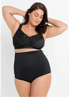 Hipstertrosa med spetsinfällning och  kraftigt formande effekt, bonprix