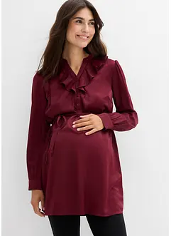 Mammablus av mjuk satin, bonprix