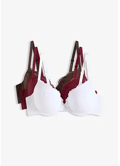 Formpressad BH (3-pack), bonprix