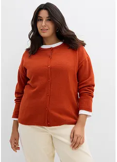 Finstickad cardigan, bonprix