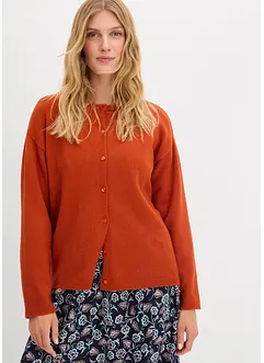 Finstickad cardigan, bonprix