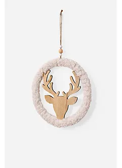 Hängande krans med älghuvud, bonprix