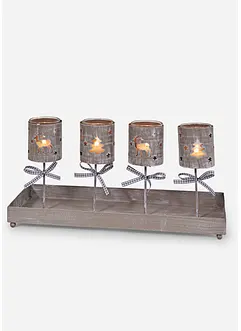 Ljusstake för 4 värmeljus, bonprix