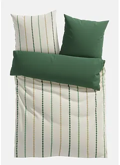 Vändbart påslakanset med randmönster, bonprix