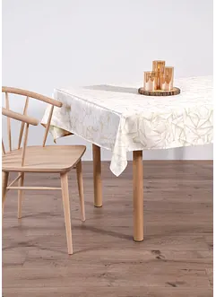Bordsduk i glansig jacquard, bonprix