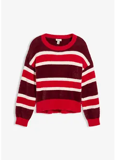 Stickad tröja i oversizemodell, bonprix