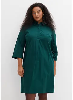 Klänning i ren bomull, bonprix