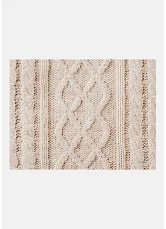 Dörrmatta med stickad look, bonprix