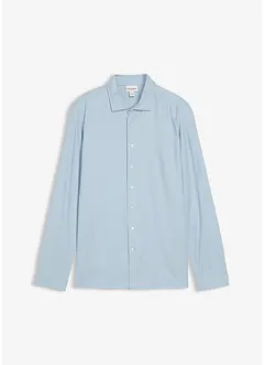 Business-skjorta i flanell av ren bomull, Slim Fit, bonprix