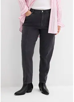 Mom Jeans High Waist, Stretch, bonprix