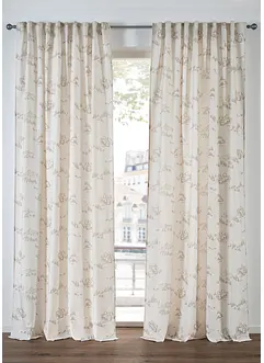 Gardinlängd med vinterlandskap, även extra lång (1-pack), bonprix