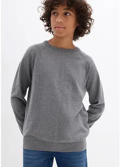 Finstickad tröja i ren bomull (2-pack), bonprix