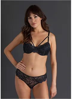 Formpressad BH i skir spets, bonprix