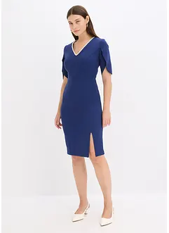 Fodralklänning med pärlapplikation, bonprix