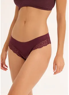 Braziliantrosa med  ekologisk bomull (4-pack), bonprix