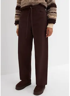 Twillbyxa i ren bomull, bonprix