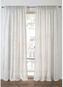 Gardin av miljövänligt material (1-pack), bonprix