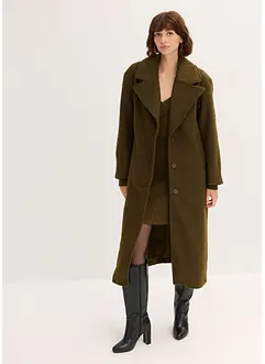 Enkelknäppt oversizekappa, bonprix