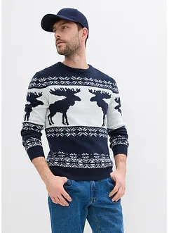 Tröja med lusemönster, bonprix