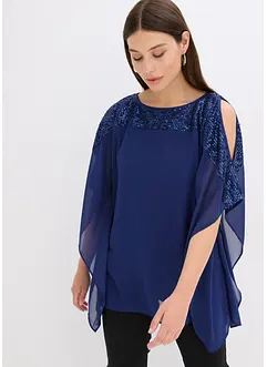 Tunika med paljetter, bonprix