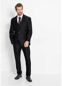 Kostym med väst och slips (4 delar) Regular Fit, bonprix