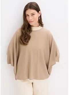 Kort ylleponcho, bonprix