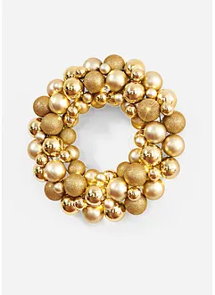 Prydnadskrans med kulor och LED-belysning, bonprix