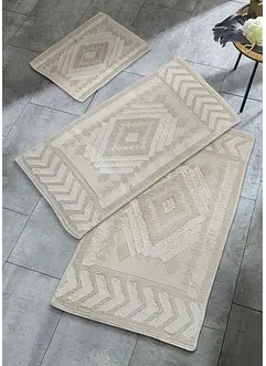 Badrumsmatta med olika lugghöjd, bonprix