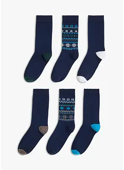 Strumpor med ekologisk bomull (6-pack), bonprix