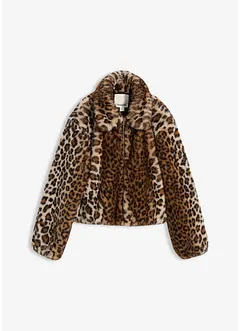 Oversizejacka i pälsimitation, bonprix