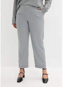 Dra på-byxa med slag, bonprix