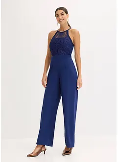 Jumpsuit med spets, bonprix