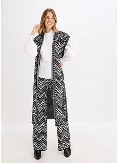 Stickad väst, bonprix