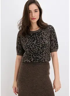 Tröja med ballongärmar, bonprix