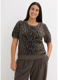 Tröja med ballongärmar, bonprix