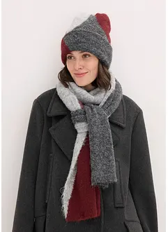 Halsduk och mössa (2 delar), bonprix